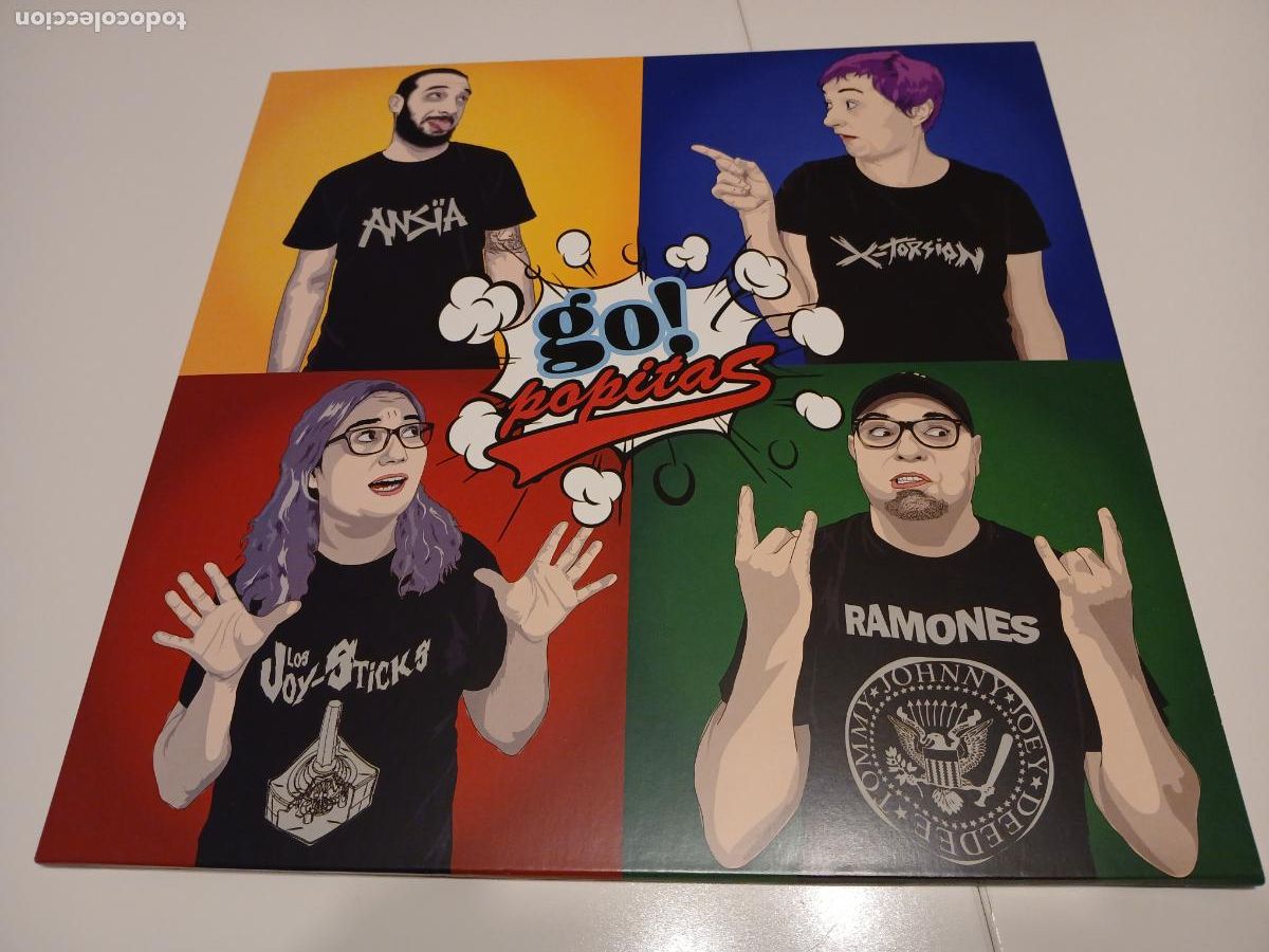 Discos de vinilo: GO! POPITAS -GAME OVER- (2020) LP DISCO VINILO - Foto 1