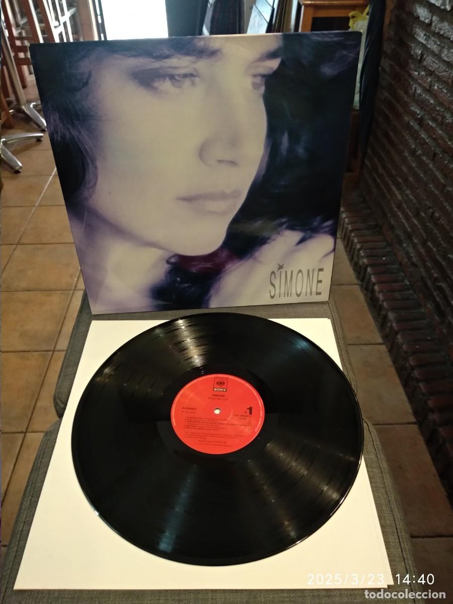 Discos de vinilo: SIMONE- RAIO DE LUZ CBS-SONY 1992 ESPA&Ntilde;A. - Foto 1