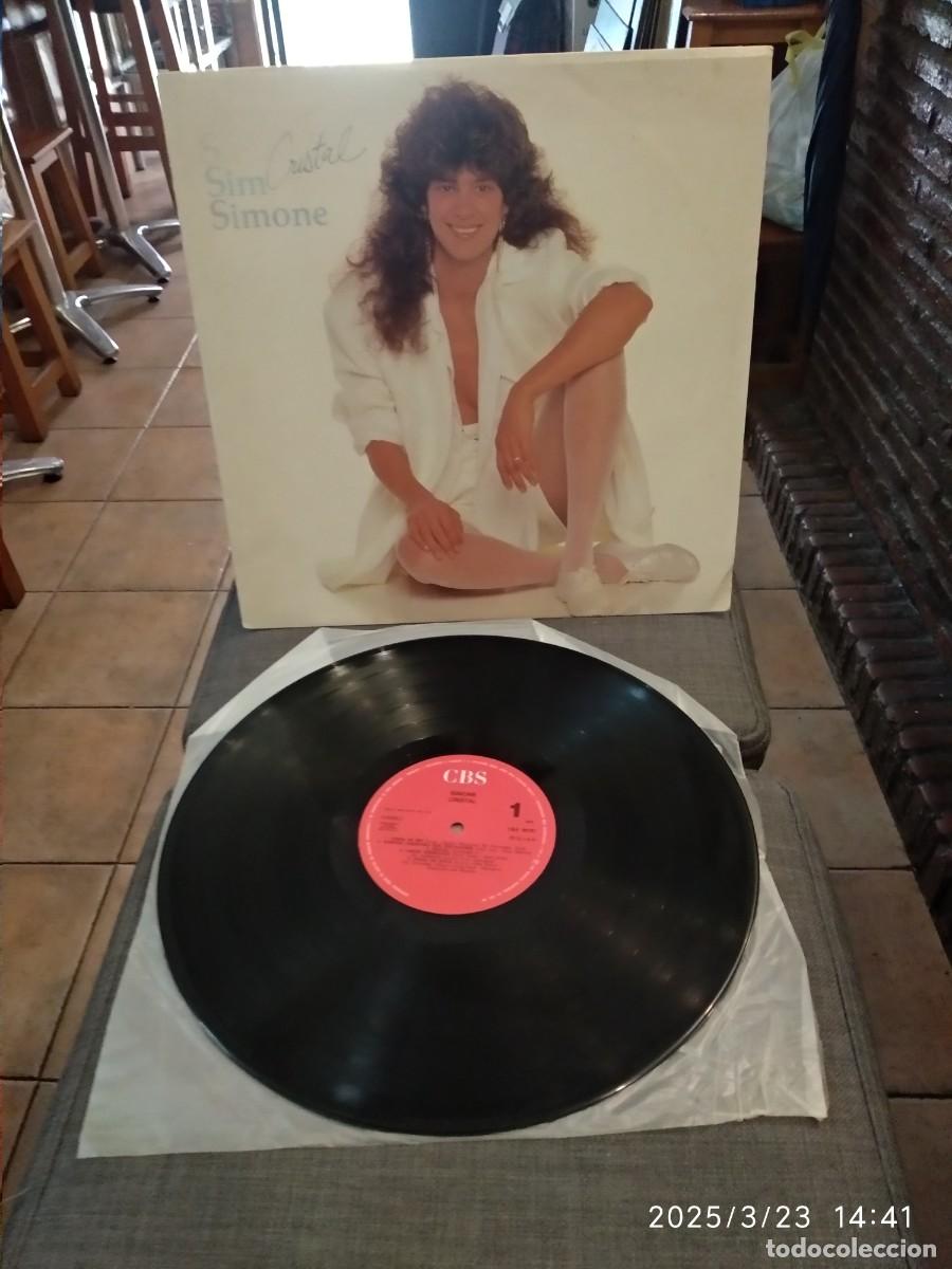 Discos de vinilo: SIMONE - CRISTAL CBS 1985 PORTUGAL. - Foto 1