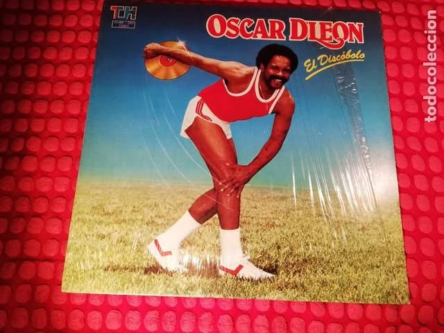 Discos de vinilo: El Disc&oacute;bolo Oscar DLeon 1982 US LP - Foto 1