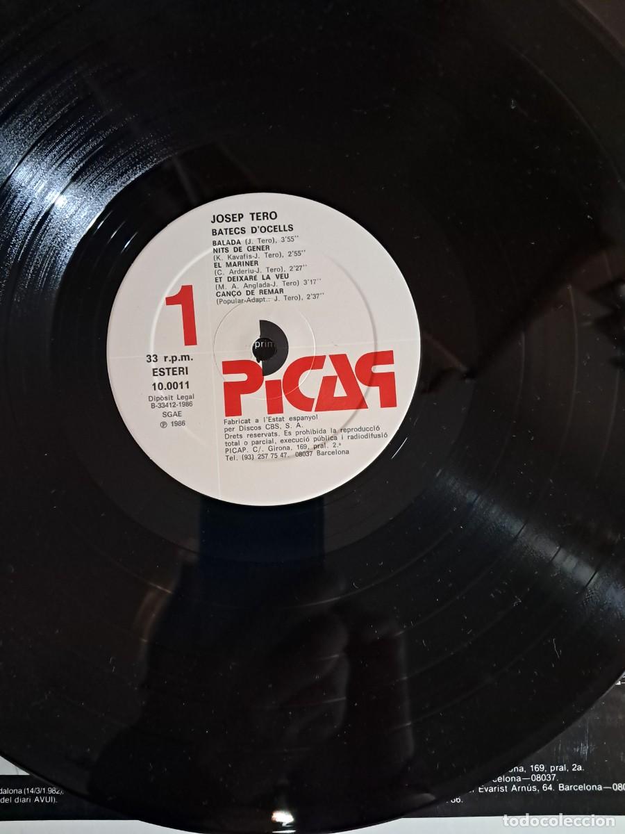 Discos de vinilo: JOSEP TERO, LP &rdquo;Batecs docell&rdquo; - Foto 5