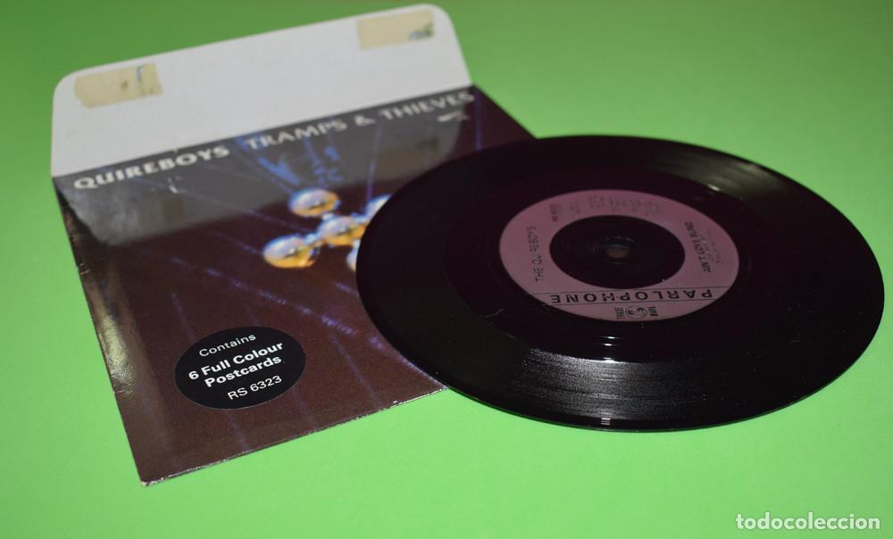 Discos de vinilo: QUIREBOYS - TRAMPS & THIEVES - SINGLE VINILO INGLES - Foto 4