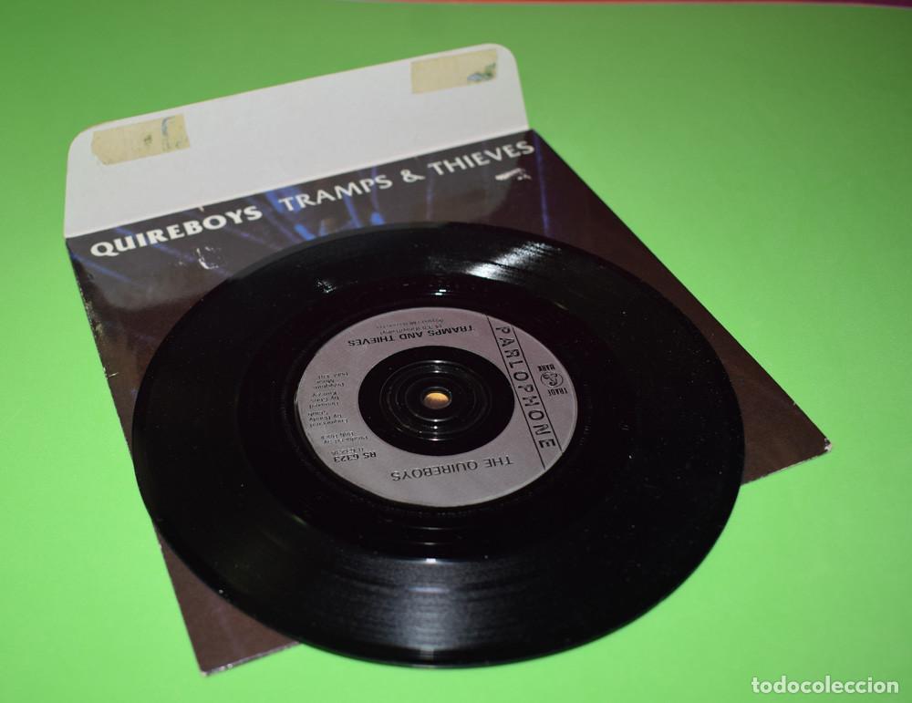 Discos de vinilo: QUIREBOYS - TRAMPS & THIEVES - SINGLE VINILO INGLES - Foto 5