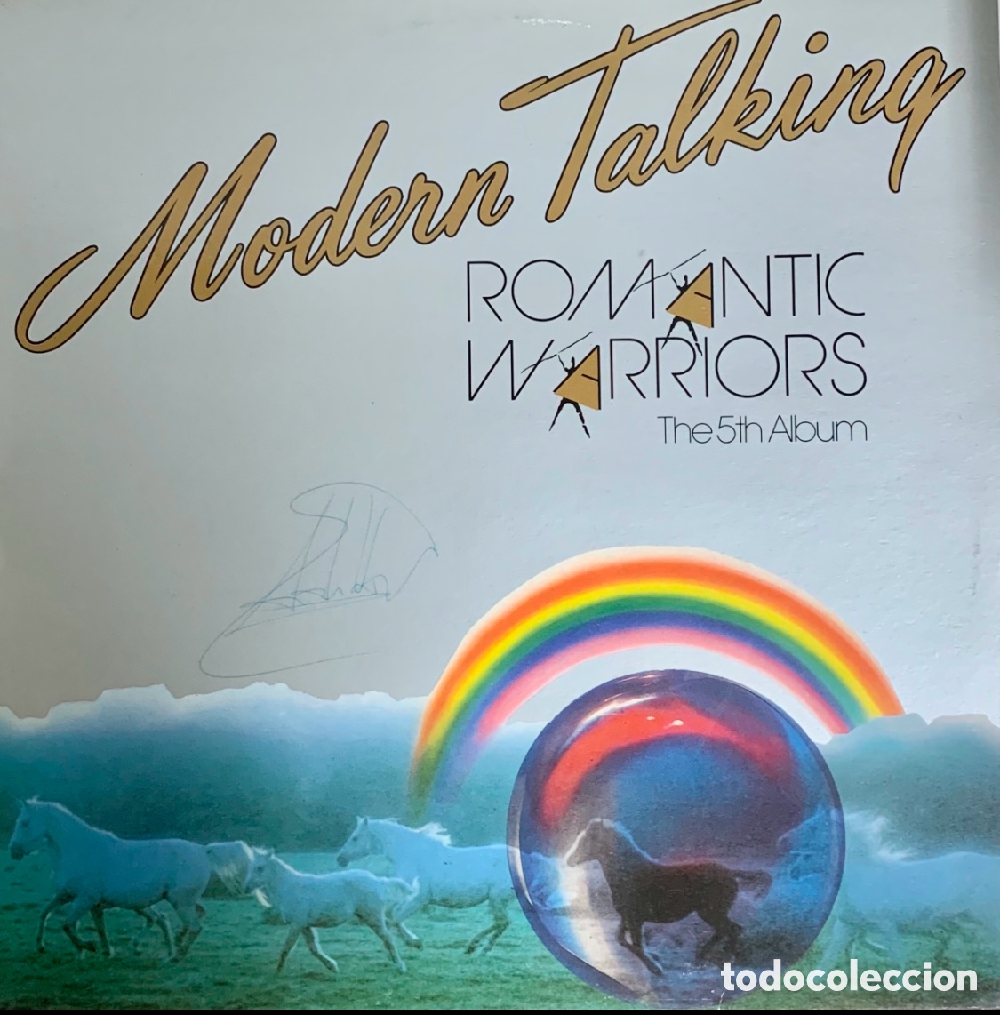 Discos de vinilo: Disco Vinilo LP. The Modern Talking. &ldquo;Romantic Warriors&rdquo;. 1987. - Foto 1