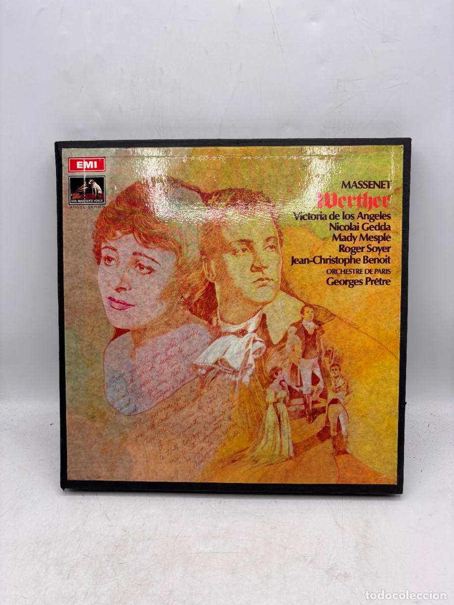 Dischi in vinile: LP. MASSENET-WERTHER. CAJA CON 3 LP&acute;S + LIBRETO. EMI. BARCELONA, 1969