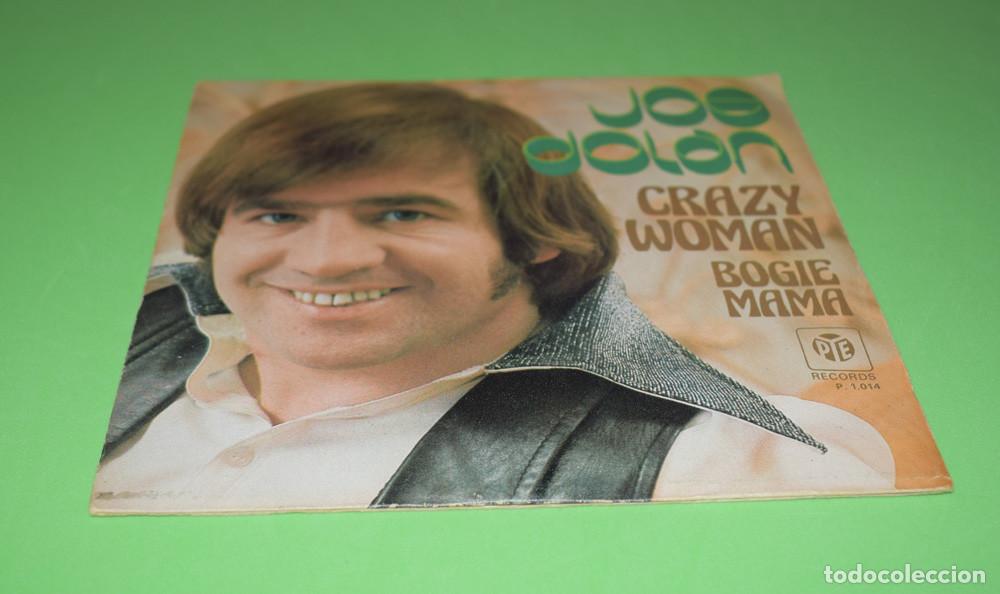 Discos de vinilo: JOE DOLAN - CRAZY WOMAN/BOGIE MAMA - SINGLE 1976 - Foto 1