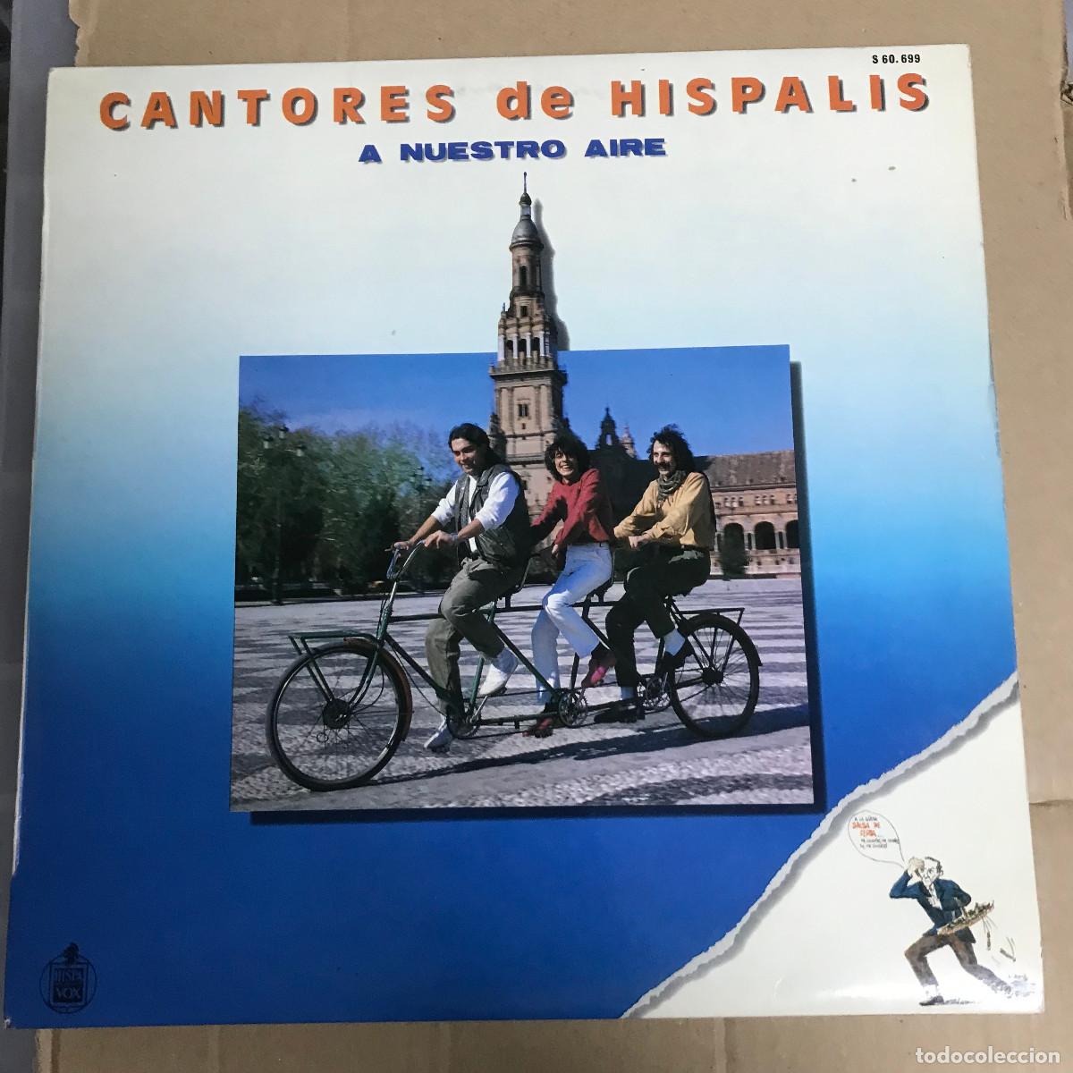 Discos de vinilo: CANTORES DE HISPALIS - A NUESTRO AIRE - LP HISPAVOX 1982 - Foto 1