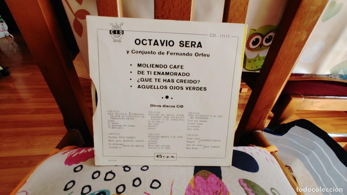 Discos de vinilo: OCTAVIO SERA-EP MOLIENDO CAFE +3 - Foto 2