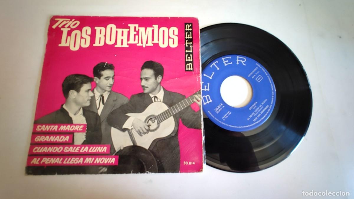 Discos de vinilo: TRIO LOS BOHEMIOS-EP SANTA MADRE +3 - Foto 1