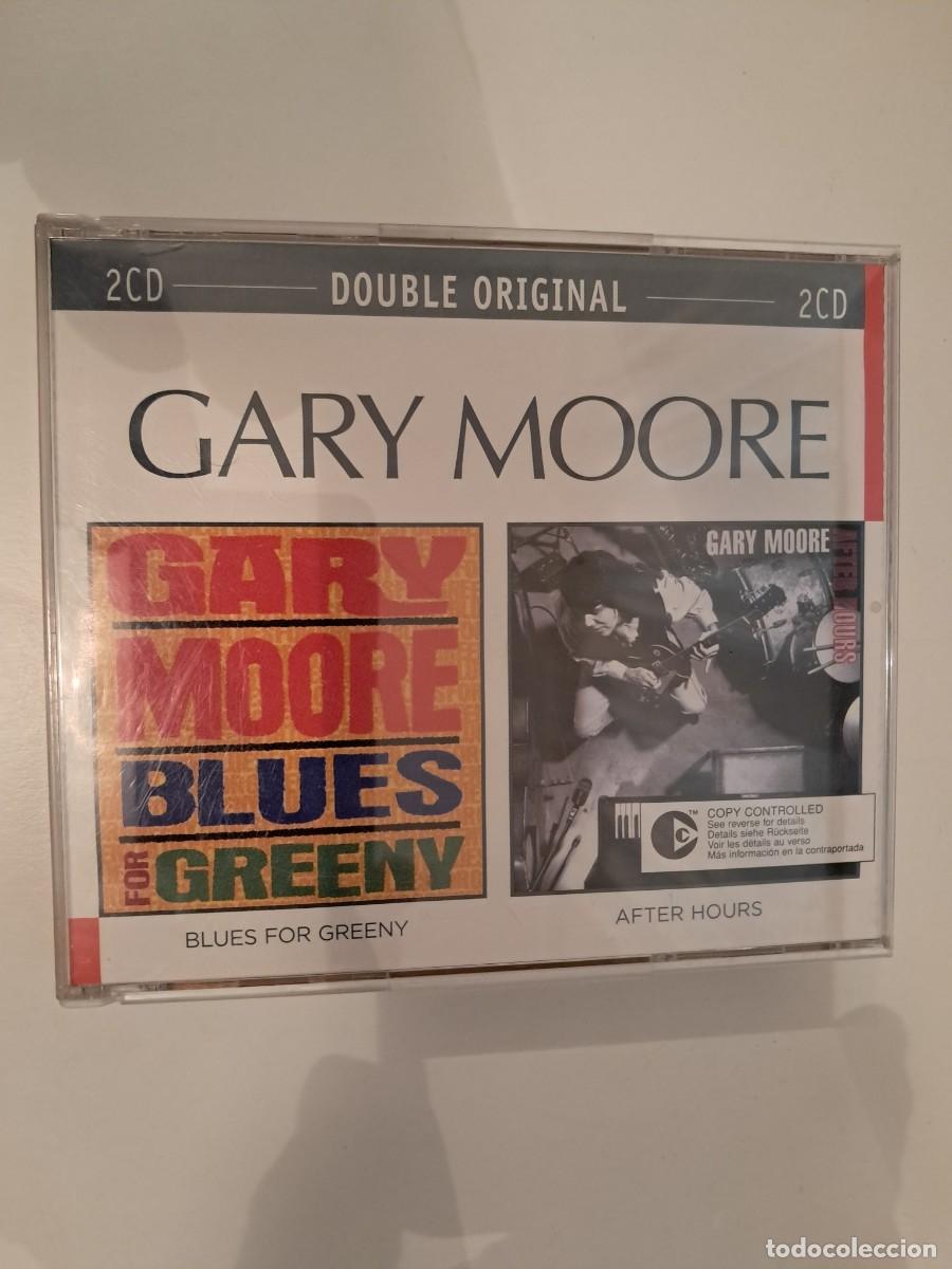 Discos de vinilo: Gary Moore , After Hours / Blues For Greeny , 2xCD .Impecable - Foto 1