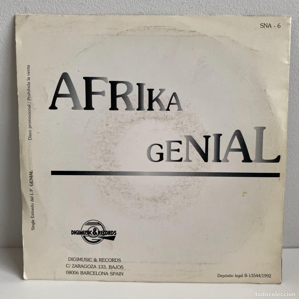 Discos de vinilo: Afrika - Genial (7, Promo) - Foto 2