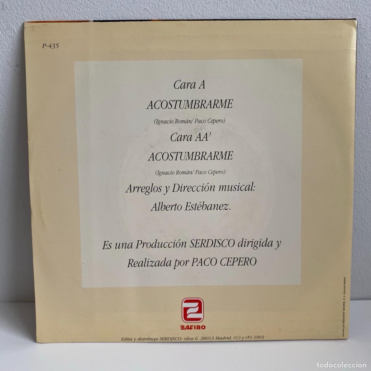 Discos de vinilo: Mar&iacute;a Vidal - Amar So&ntilde;ando (7, Promo) - Foto 2