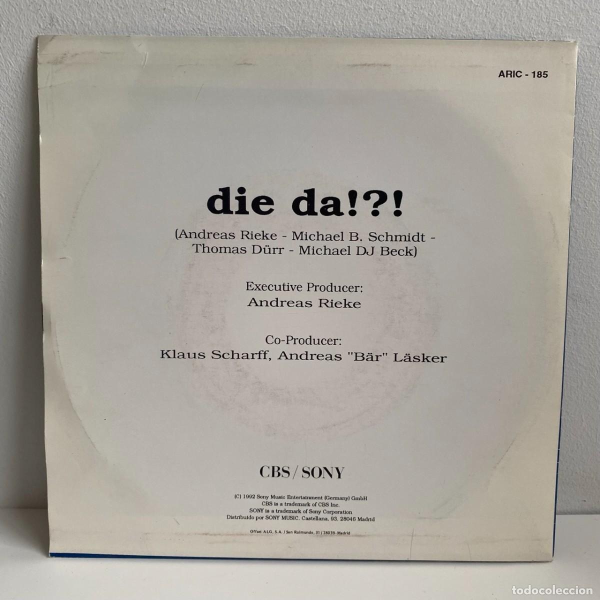 Discos de vinilo: Die Fantastischen Vier - Die Da !?! (7, Promo) - Foto 2