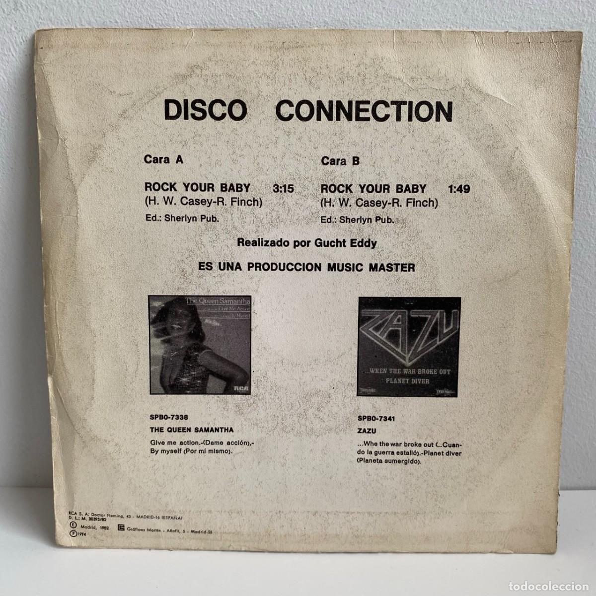 Discos de vinilo: Disco Connection - Rock Your Baby (7, Single) - Foto 2