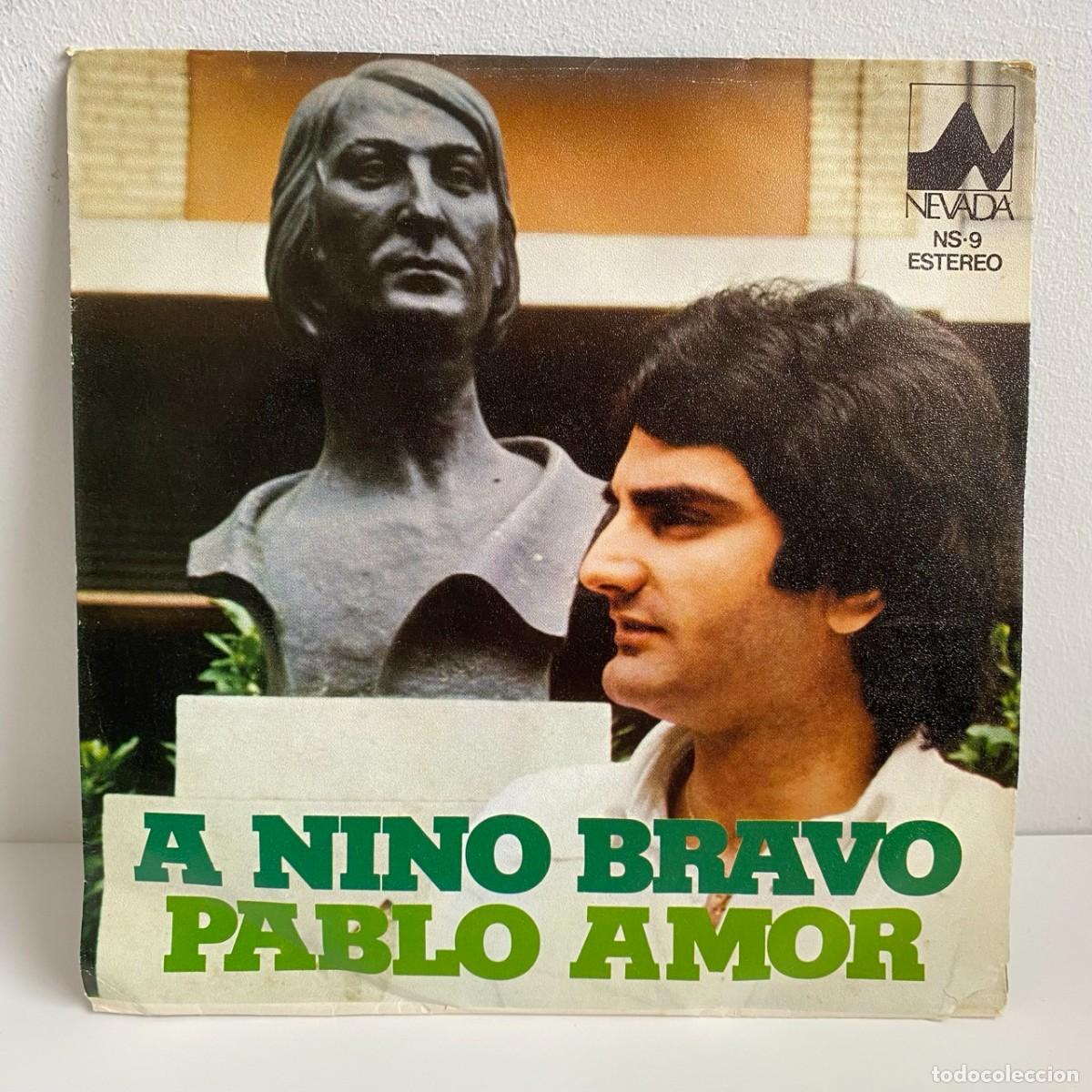 Discos de vinilo: Pablo Amor - A Nino Bravo (7, Single) - Foto 1