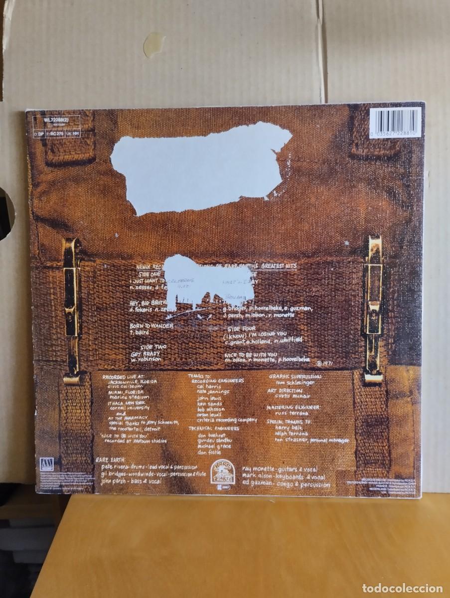 Discos de vinilo: RARE EARTH ------ IN CONCERT - Foto 2