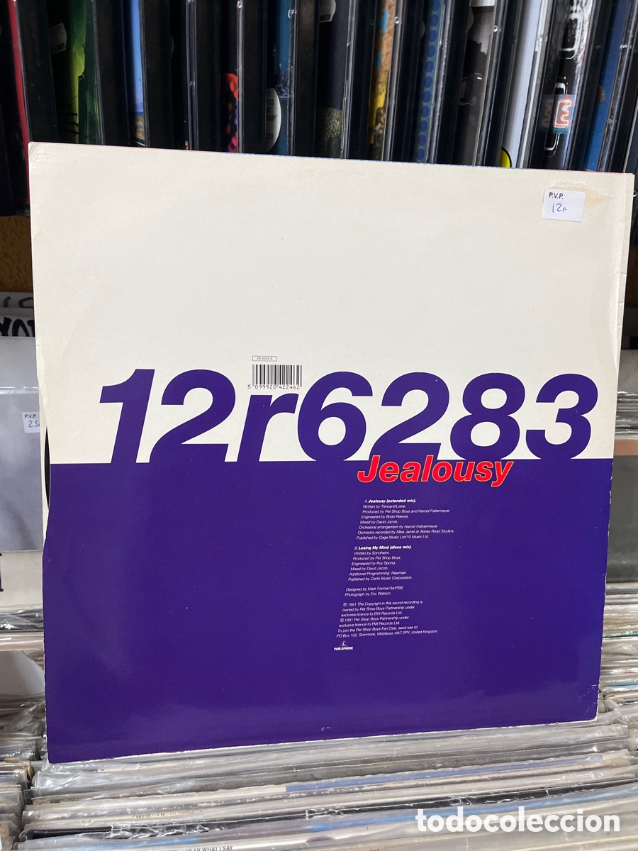 Discos de vinilo: pet shop boys jealousy - Foto 2