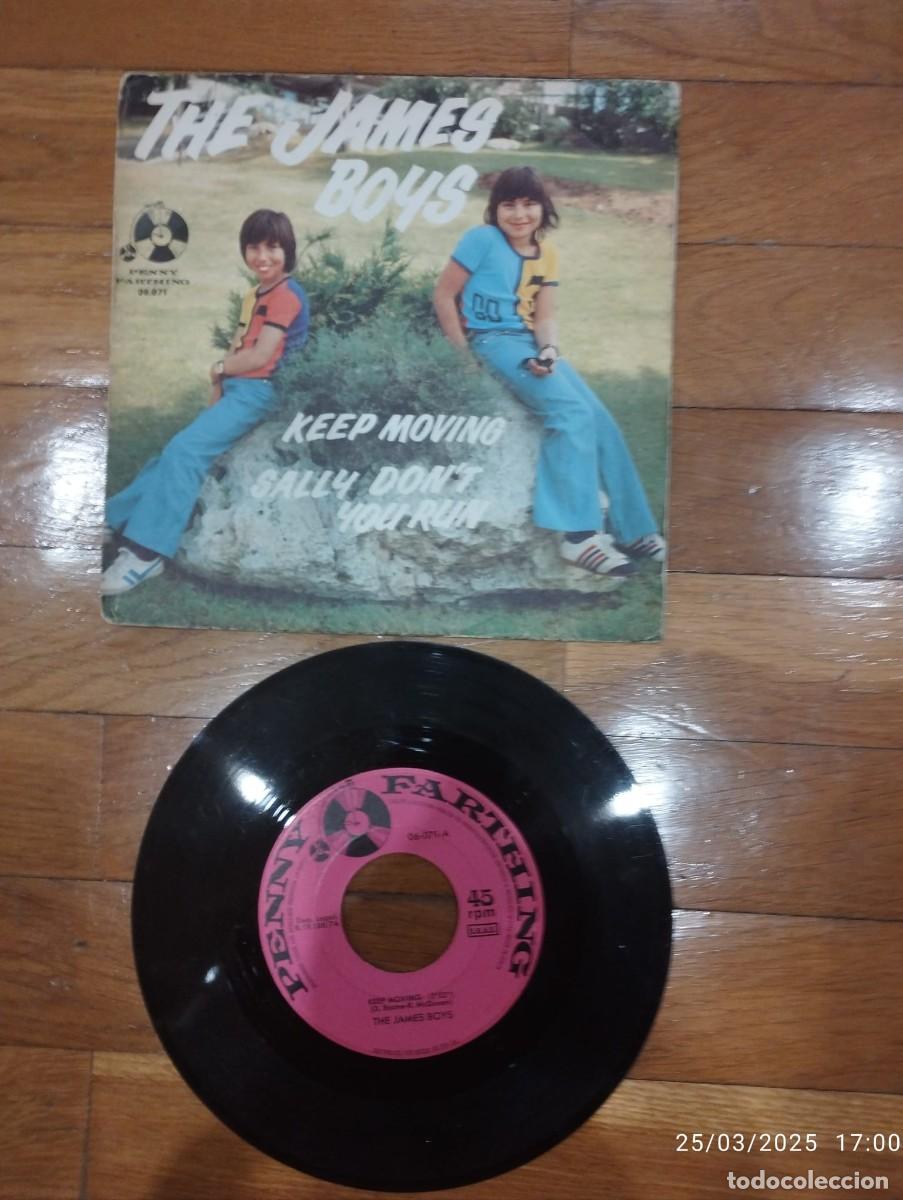 Discos de vinilo: SINGLE - THE JAMES BOYS - KEEP MOVING - 1974 - Foto 1