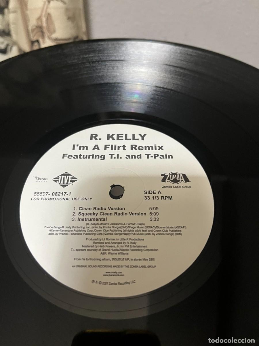 Discos de vinilo: R. Kelly Im A Flirt (Remix) - Foto 3