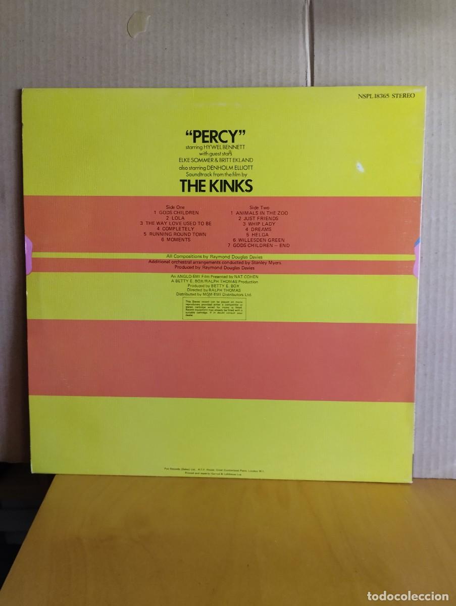 Discos de vinilo: THE KINKS------ PERCY - Foto 2