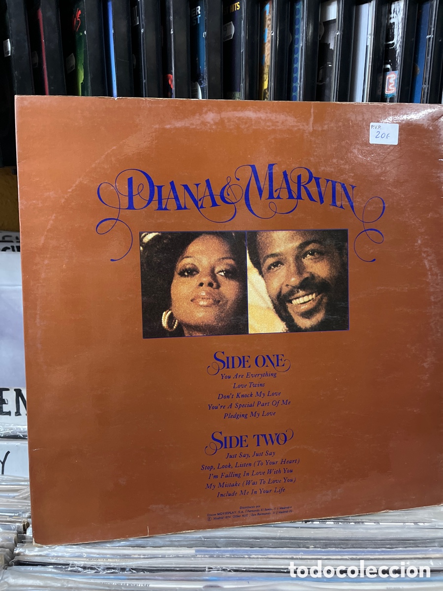 Discos de vinilo: diana & marvin diana - Foto 2