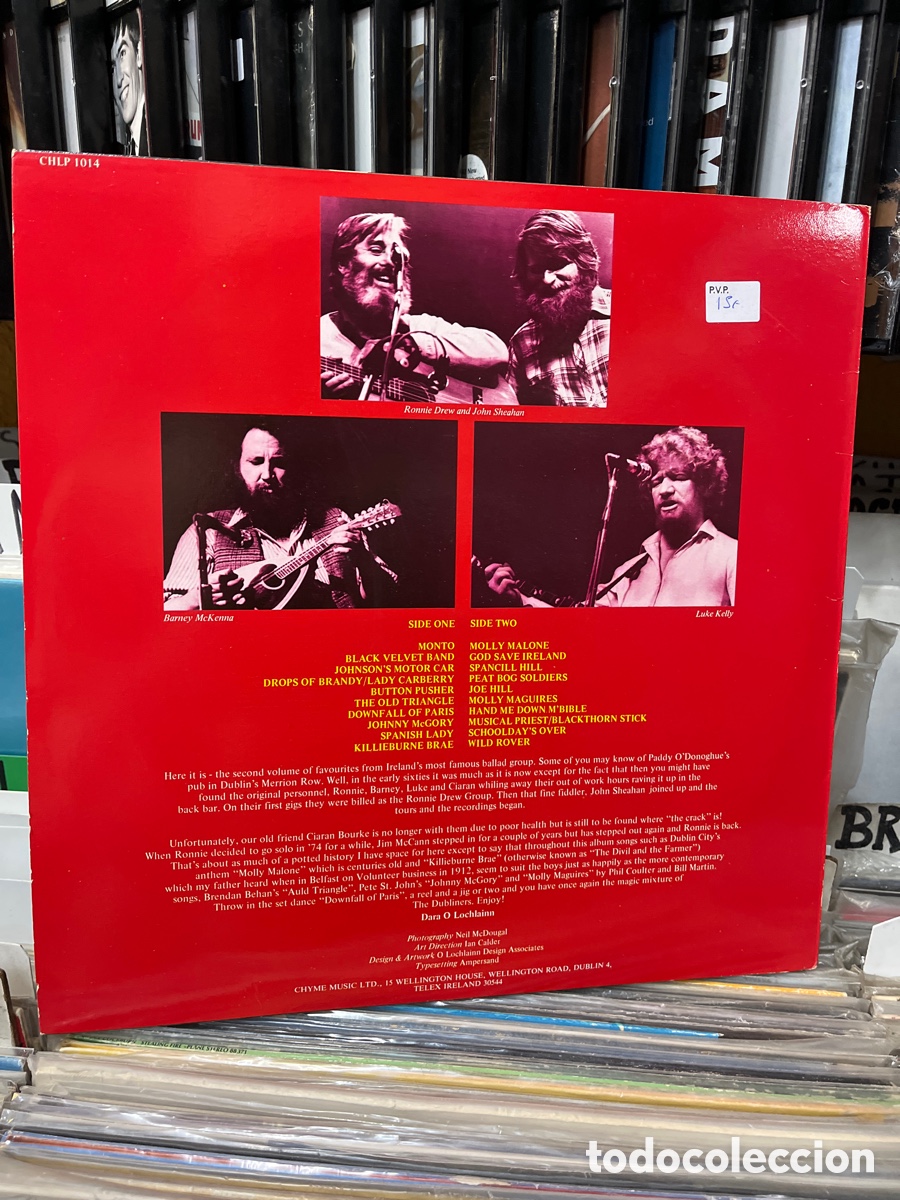Discos de vinilo: dubliners 20 original greatest hits volume two - Foto 2