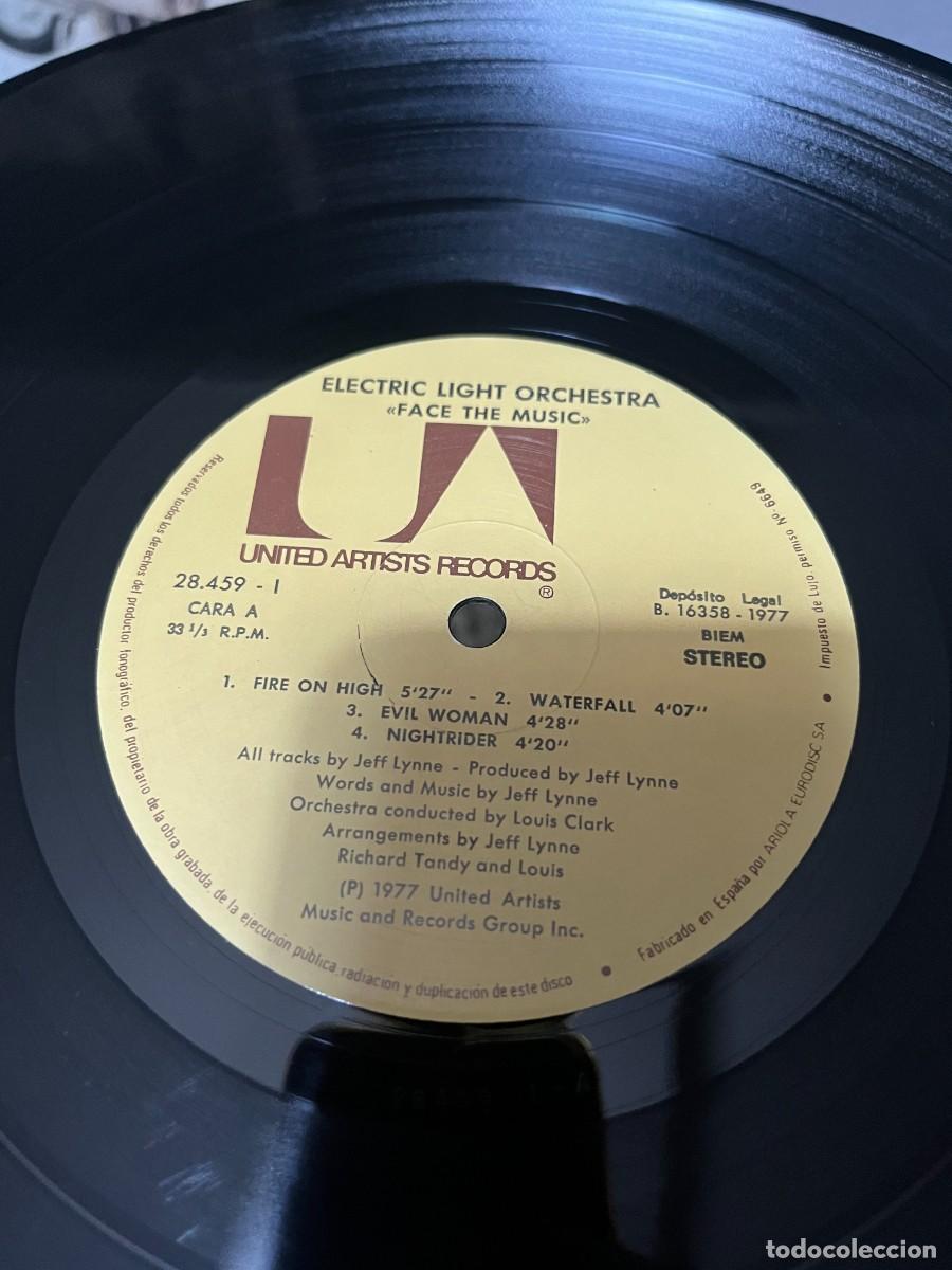 Discos de vinilo: Electric Light Orchestra Face The Music - Foto 5