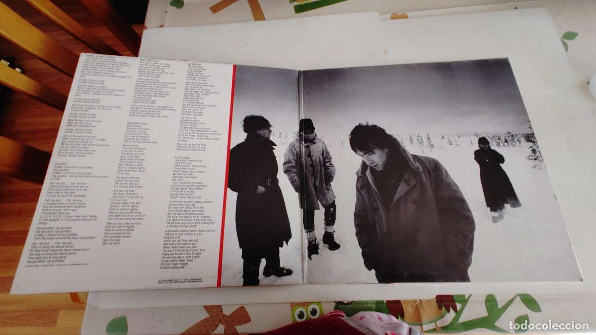 Discos de vinilo: U2-LP WAR-GATEFOLD-BUEN ESTADO - Foto 2