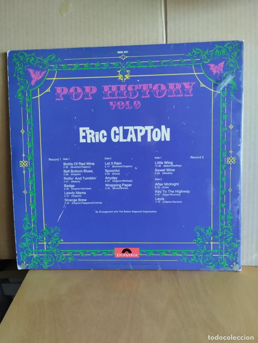 Discos de vinilo: ERIC CLAPTON ---- POP HISTORY VOL. 9 - Foto 2