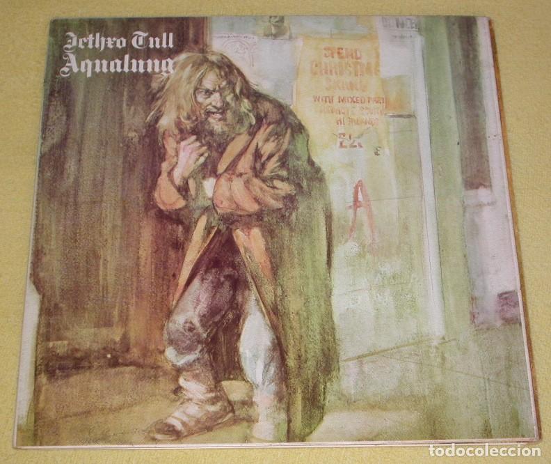 Discos de vinilo: Jetro Tull 33t Aqualung (uk 1973) EX EX - Foto 1