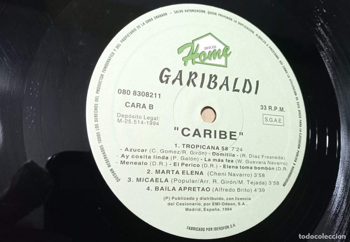 Discos de vinilo: Garibaldi &lrm;&ndash;- Caribe - Foto 4