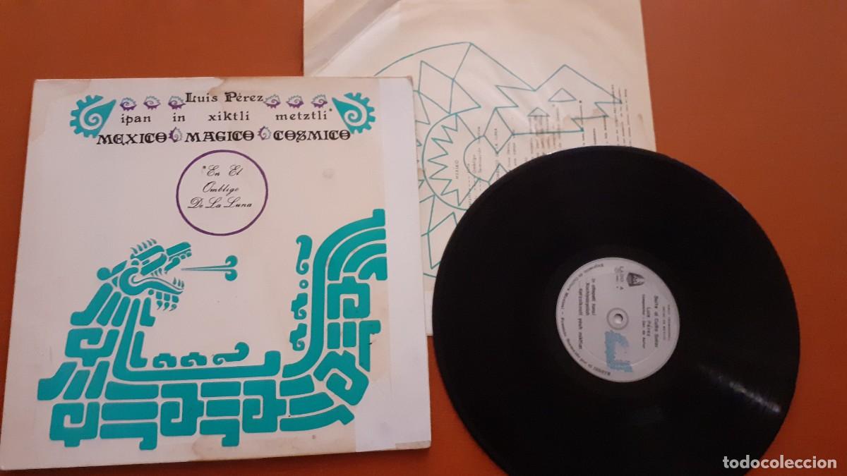 Disques de vinyle: Luis Perez-Mexico Magico Cosmico-LP Mexico Ultrarare ISSSTE-