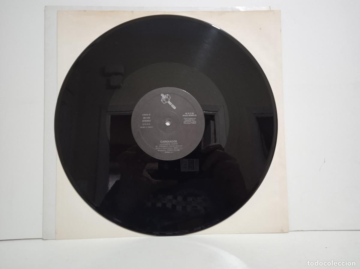 Discos de vinilo: Cardiacos - La Costa Oeste / Silencio - MAXI - 1985 - Foto 5
