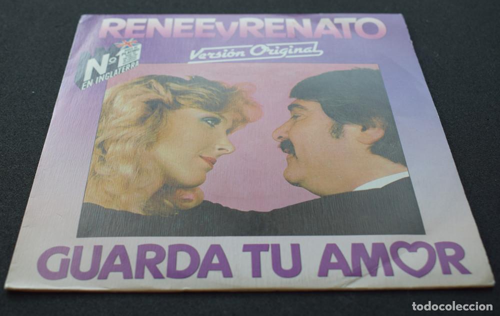 Discos de vinilo: Ren&eacute;e Y Renato &lrm;&ndash; Guarda Tu Amor - SINGLE 1983 - Foto 1