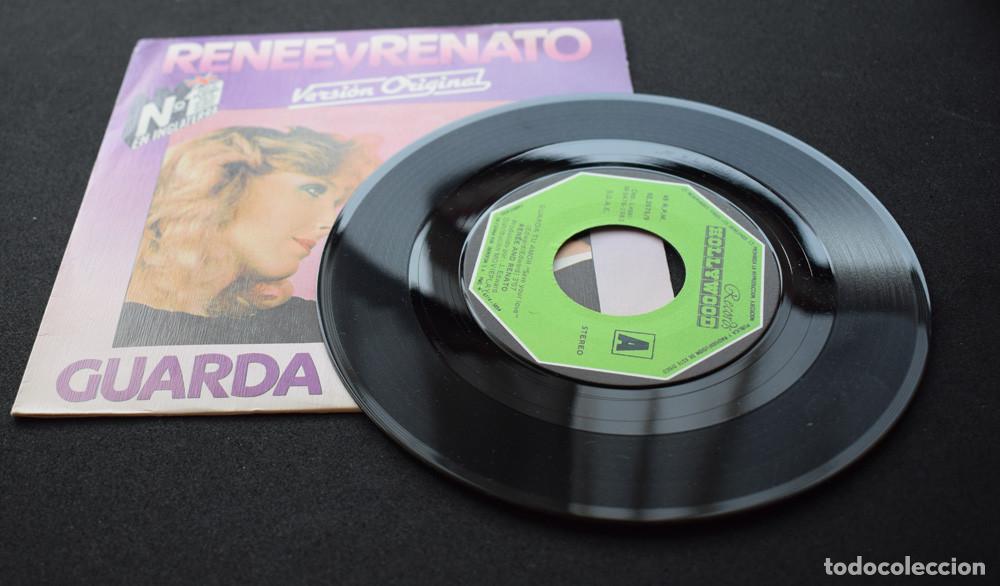 Discos de vinilo: Ren&eacute;e Y Renato &lrm;&ndash; Guarda Tu Amor - SINGLE 1983 - Foto 4