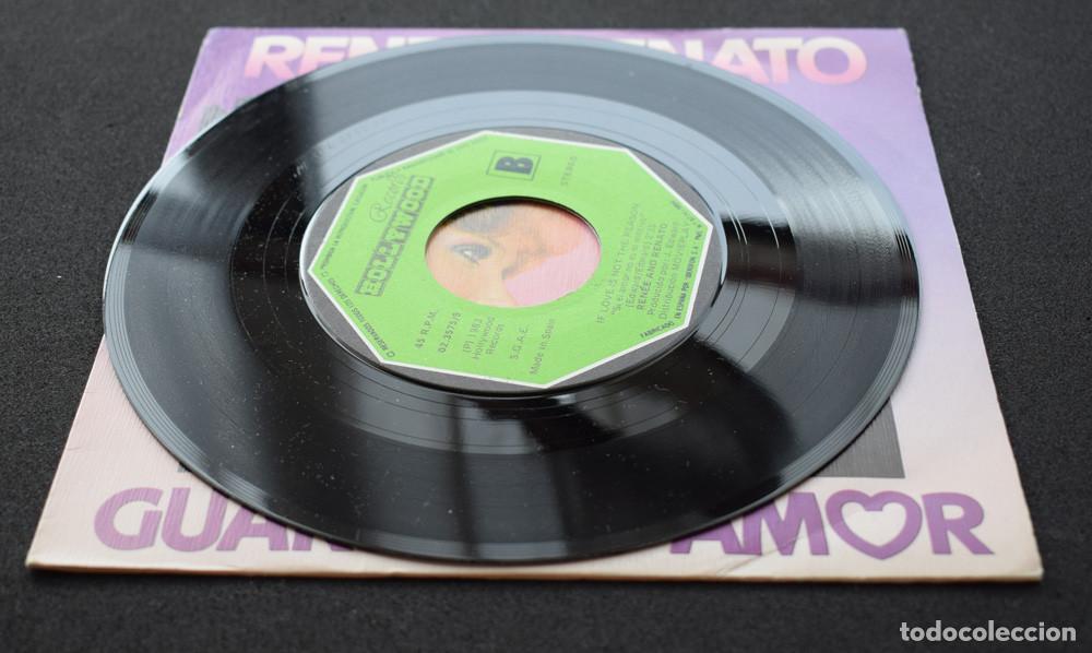 Discos de vinilo: Ren&eacute;e Y Renato &lrm;&ndash; Guarda Tu Amor - SINGLE 1983 - Foto 5