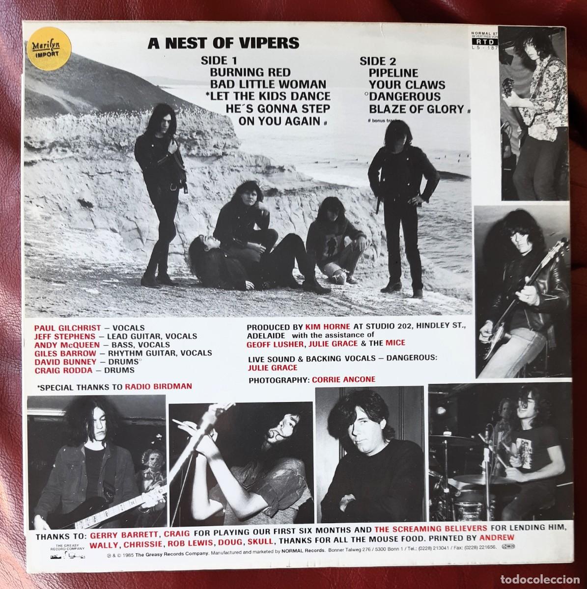 Discos de vinilo: EXPLODING WHITE MICE - IN A NEST OF VIPERS MINI-LP - Foto 2