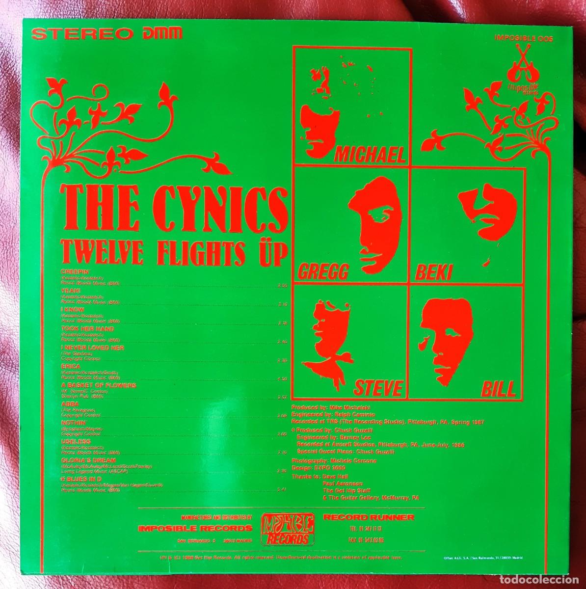 Discos de vinilo: THE CYNICS - TWELVE FLIGHTS UP LP - Foto 2