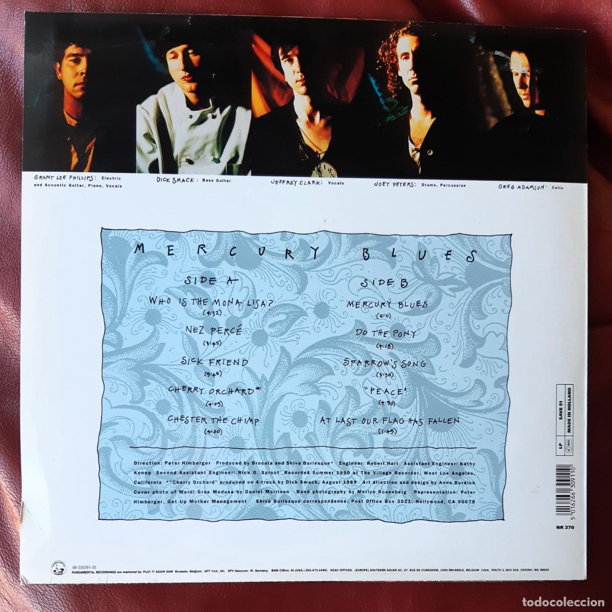 Discos de vinilo: SHIVA BURLESQUE - MERCURY BLUES LP - Foto 2