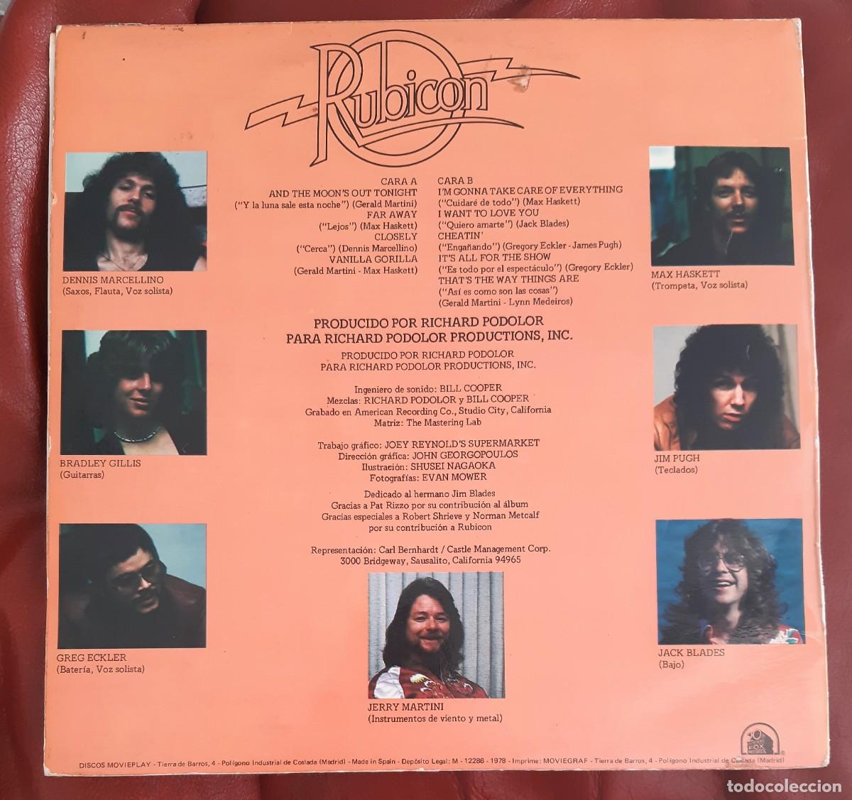 Discos de vinilo: RUBICON - RUBICON LP - Foto 2