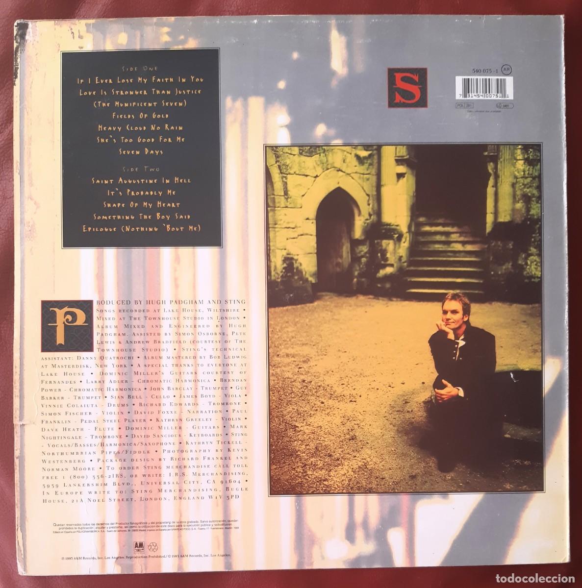 Discos de vinilo: STING - TEN SUMMONERS TALES LP - Foto 2