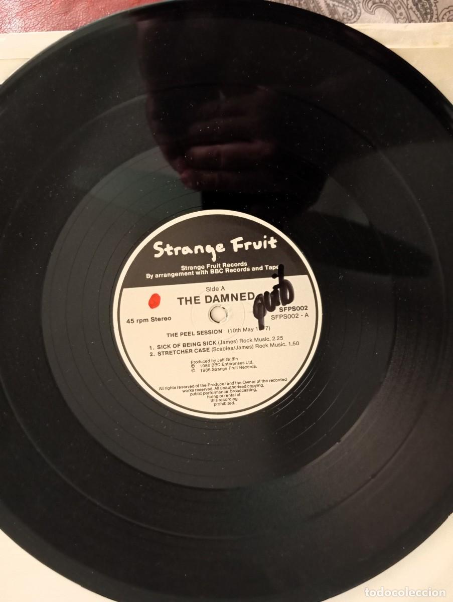 Discos de vinilo: THE DAMNED - THE PEEL SESSIONS 12&rdquo; - Foto 3