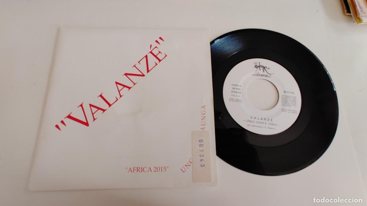 Discos de vinilo: VALANZE-SINGLE UNGA CHAKA UNGA-PROMO UNA CARA - Foto 1