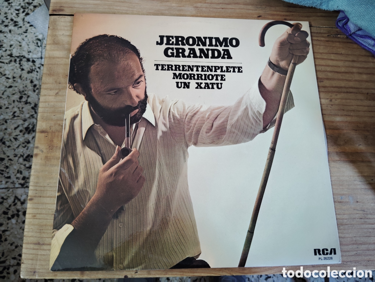 Discos de vinilo: JERONIMO GRANDA - TERRENTENPLETE MORRIOTE UN XATU - Foto 1