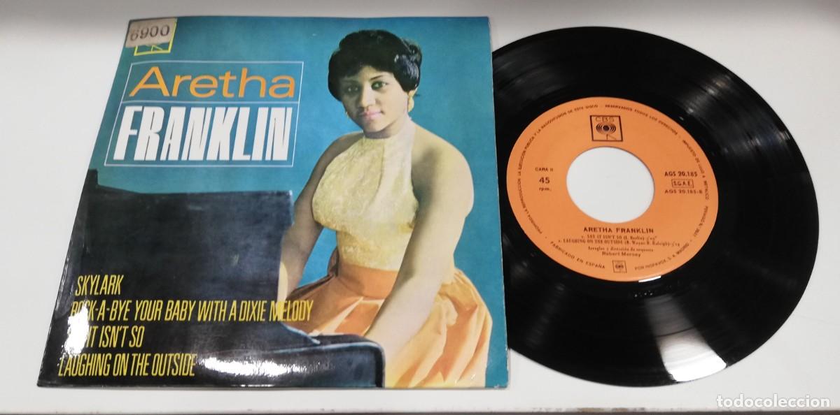 Discos de vinilo: MOST-Aretha Franklin - Skylark (7&rdquo;, EP) - Foto 1