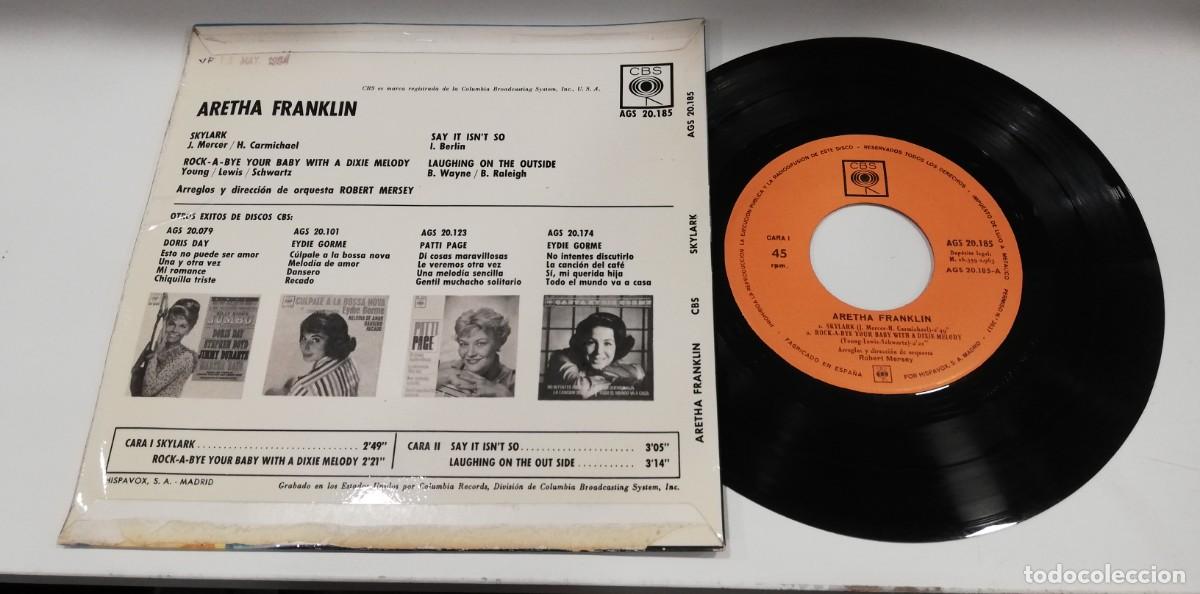 Discos de vinilo: MOST-Aretha Franklin - Skylark (7&rdquo;, EP) - Foto 2