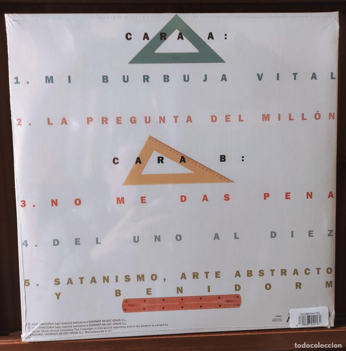 Discos de vinilo: FANGORIA - VINILO EDIFICACIONES PAGANAS CON TARJETA FIRMADA - Foto 2