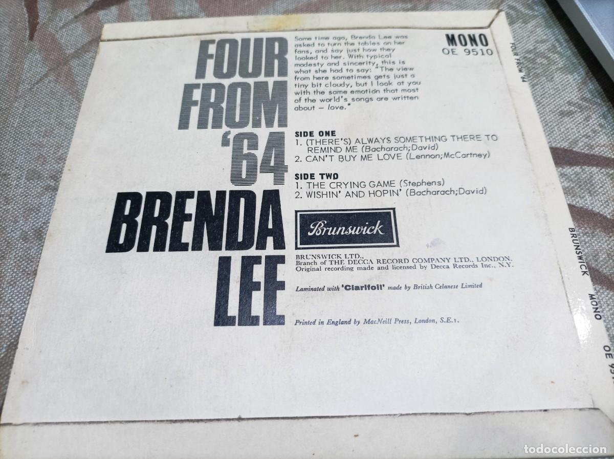 Discos de vinilo: Brenda Lee four from 64 - Foto 2
