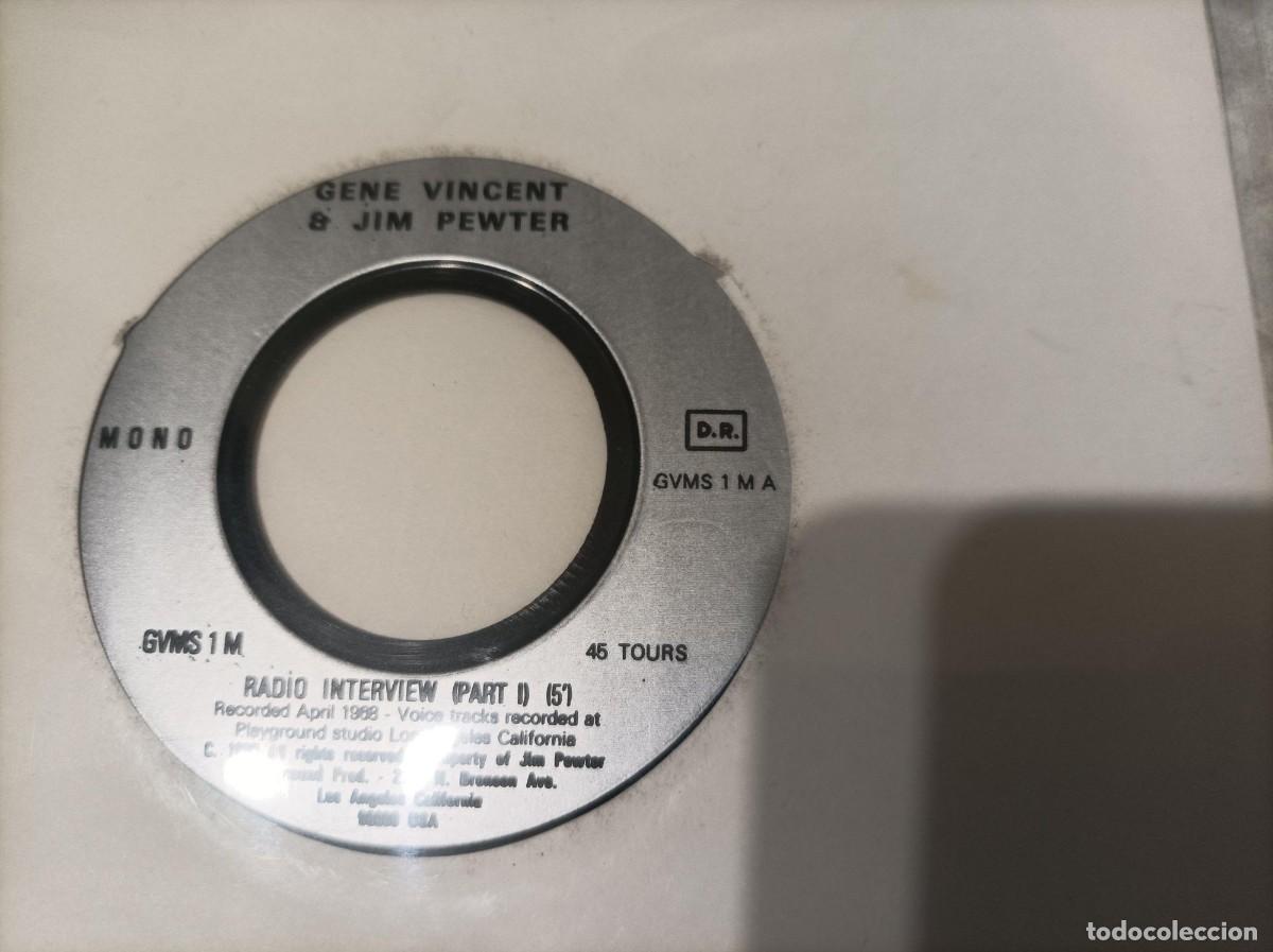 Discos de vinilo: Gene Vincent entrevista - Foto 1