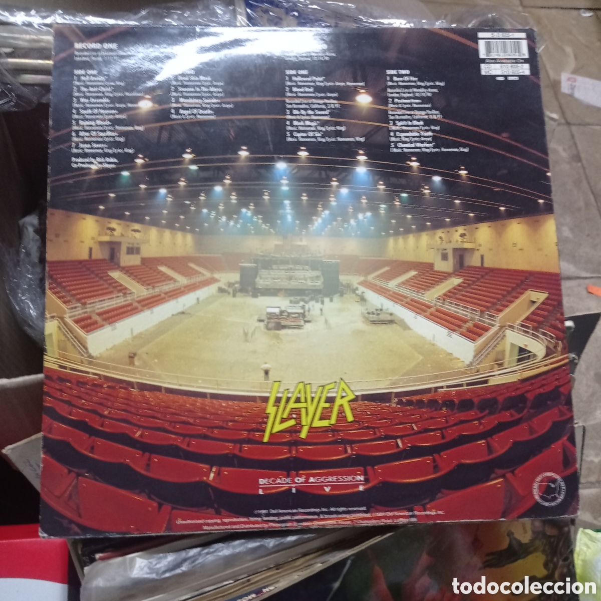 Discos de vinilo: LP SLAYER - DECADE OF AGGRESSION LIVE - Foto 3